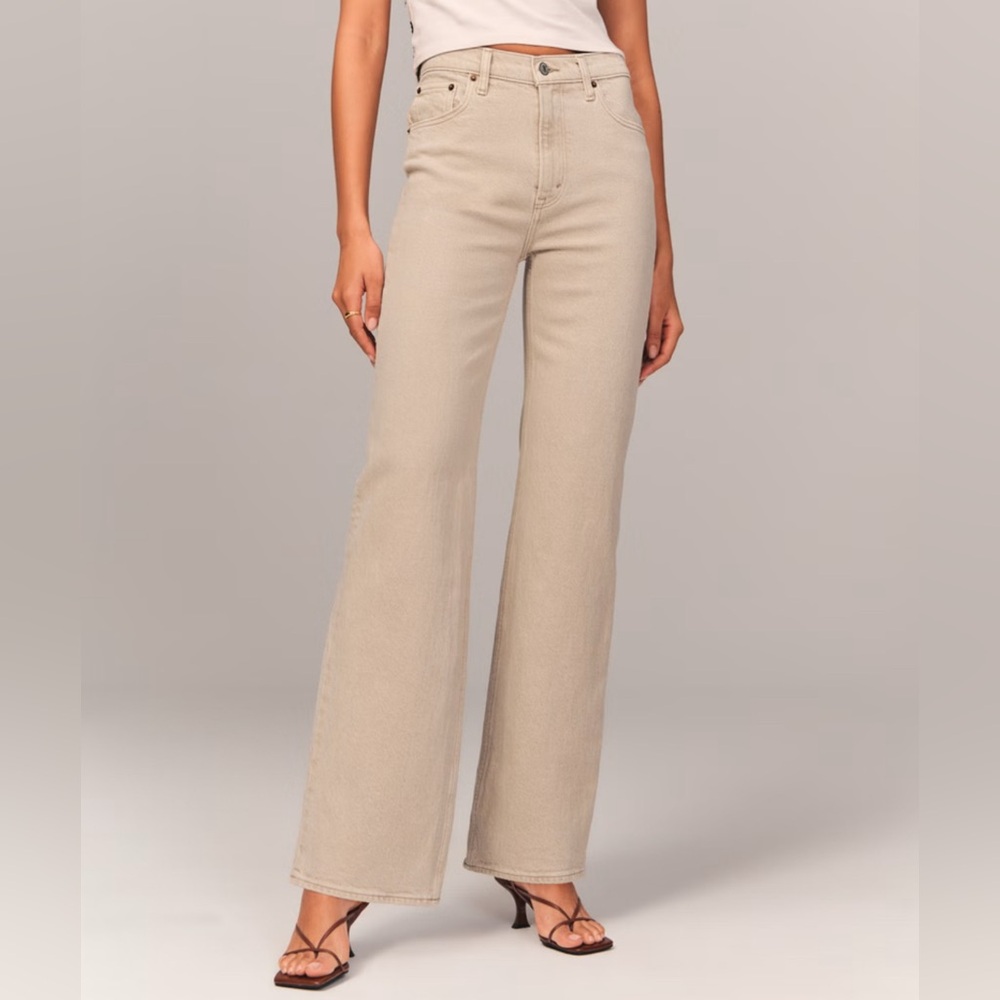 Abercrombie & Fitch The 90s relaxed jeans high rise